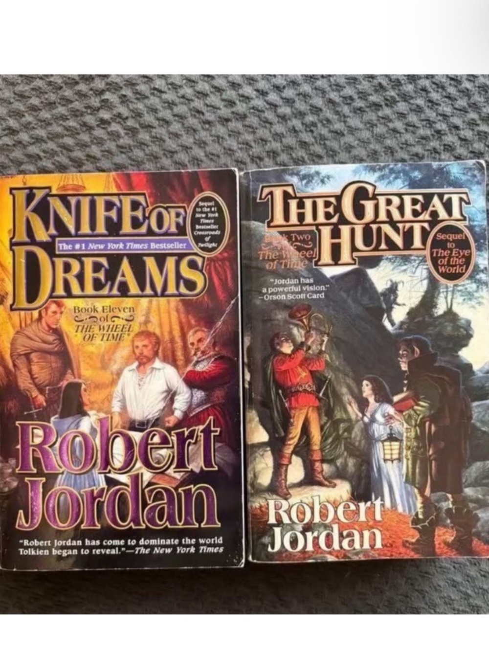 Robert Jordan Fantasy Book Set